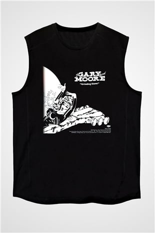 Gary Moore Siyah Unisex Kolsuz Tişört