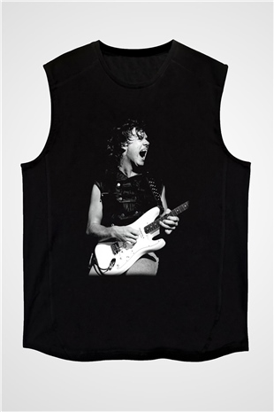 Gary Moore Siyah Unisex Kolsuz Tişört