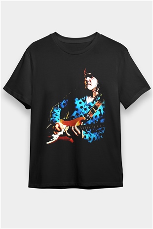 Gary Moore Siyah Unisex Tişört T-Shirt - TişörtFabrikası