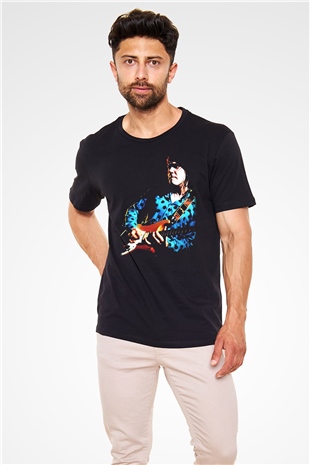 Gary Moore Siyah Unisex Tişört T-Shirt - TişörtFabrikası
