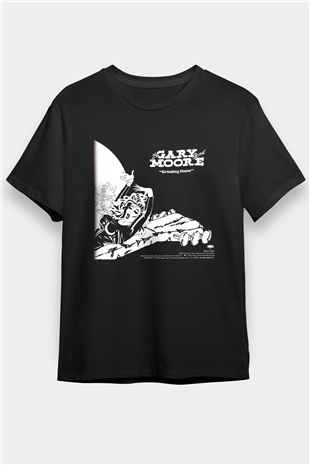 Gary Moore Siyah Unisex Tişört T-Shirt - TişörtFabrikası