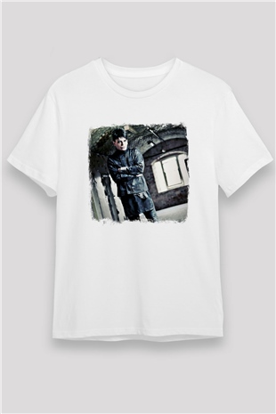 Gary Numan Baskılı Unisex Beyaz Tişört