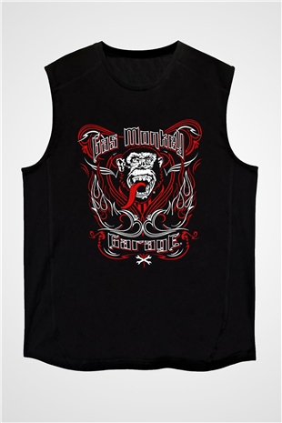 Gas Monkey Garage Siyah Unisex Kolsuz Tişört