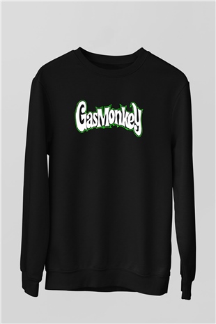 Gas Monkey Garage Siyah Unisex Sweatshirt