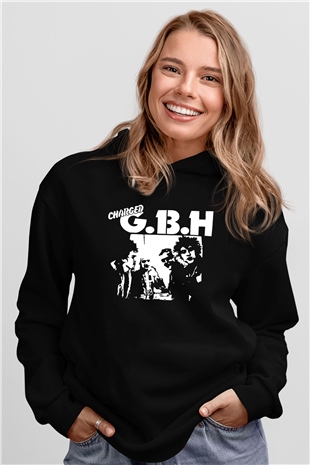 GBH Siyah Unisex Hoodie