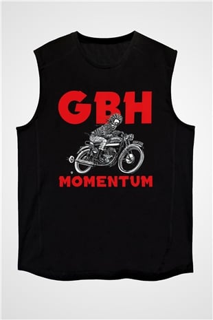 GBH Siyah Unisex Kolsuz Tişört