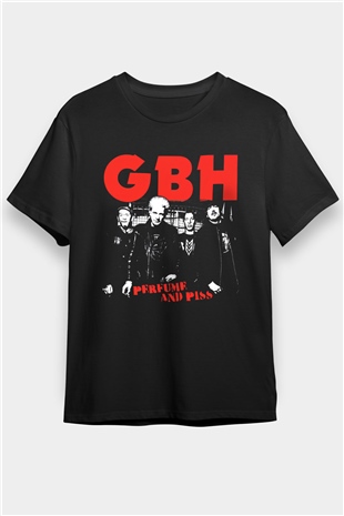 GBH Siyah Unisex Tişört T-Shirt - TişörtFabrikası