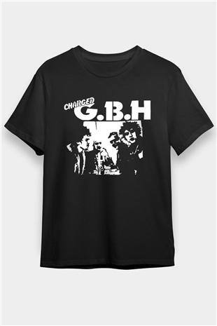 GBH Siyah Unisex Tişört T-Shirt - TişörtFabrikası