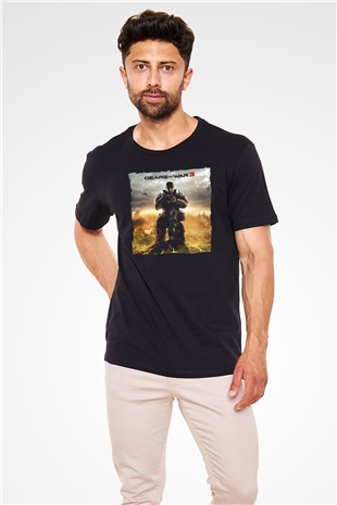 Gears of War Siyah Unisex Tişört T-Shirt