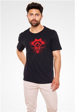Gears of War Siyah Unisex Tişört T-Shirt