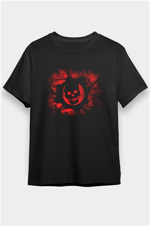 Gears of War Siyah Unisex Tişört T-Shirt
