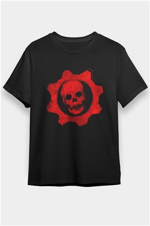 Gears of War Siyah Unisex Tişört T-Shirt