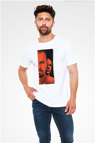 Geçmişin Gölgesinde - American History X Baskılı Beyaz Tişört