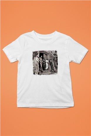 Genesis Baskılı Unisex Beyaz Çocuk Tişört