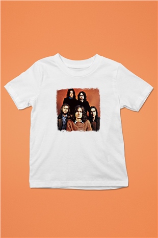 Genesis Baskılı Unisex Beyaz Çocuk Tişört