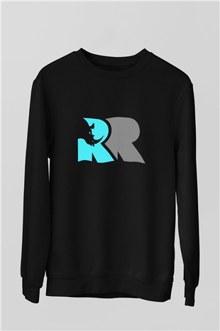 Gergedan Siyah Unisex Sweatshirt
