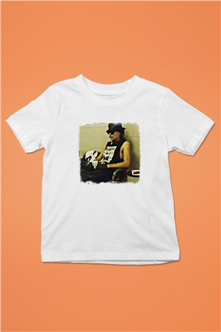 GG Allin Baskılı Unisex Beyaz Çocuk Tişört