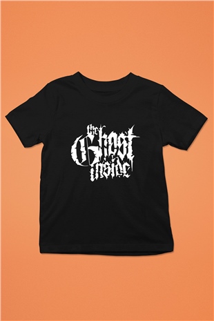 Ghost Inside Baskılı Siyah Unisex Çocuk Tişört