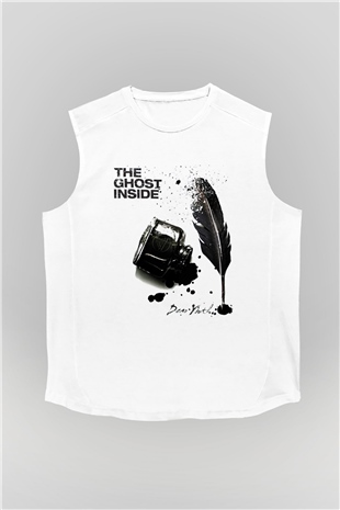 Ghost Inside Beyaz Unisex Kolsuz Tişört