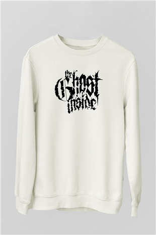 Ghost Inside Beyaz Unisex Sweatshirt