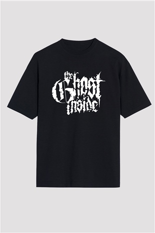 Ghost Inside Siyah Unisex Oversize Tişört T-Shirt