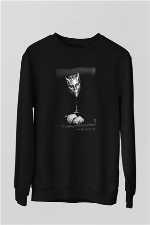 Ghost Siyah Unisex Sweatshirt