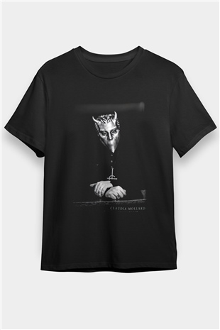 Ghost Siyah Unisex Tişört T-Shirt - TişörtFabrikası