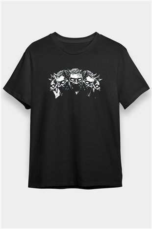 Ghost Siyah Unisex Tişört T-Shirt - TişörtFabrikası