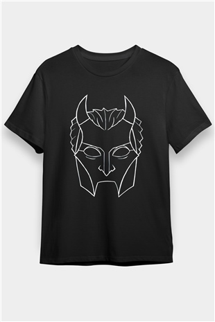 Ghost Siyah Unisex Tişört T-Shirt - TişörtFabrikası