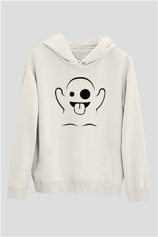 Ghostbusters Hayalet Avcıları Beyaz Unisex Hoodie