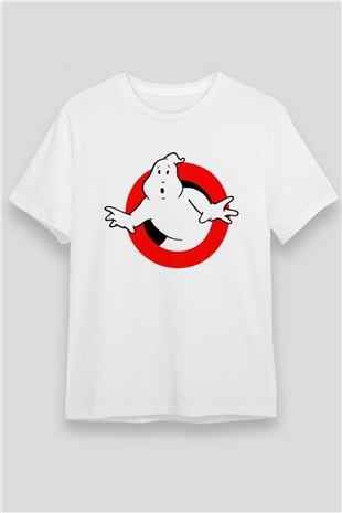 Ghostbusters Hayalet Avcıları Beyaz Unisex Tişört T-Shirt