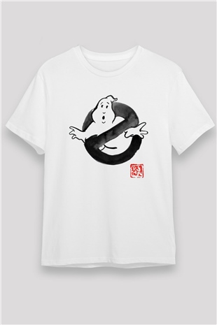 Ghostbusters Hayalet Avcıları Beyaz Unisex Tişört T-Shirt