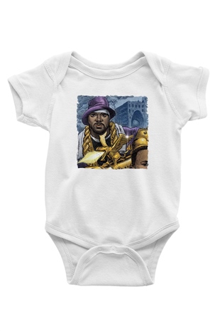 Ghostface Killah Beyaz Bebek Body - Zıbın