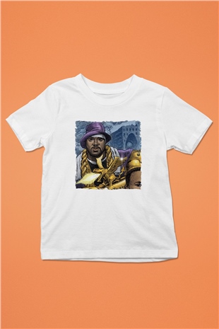 Ghostface Killah Beyaz Unisex Çocuk Tişört