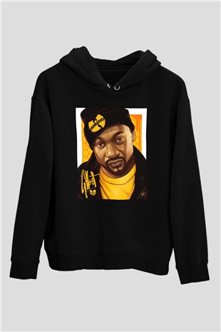 Ghostface Killah Beyaz Unisex Kapüşonlu Sweatshirt