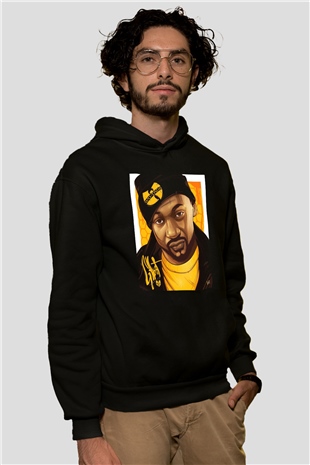 Ghostface Killah Beyaz Unisex Kapüşonlu Sweatshirt