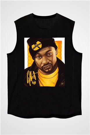 Ghostface Killah Beyaz Unisex Kolsuz Tişört