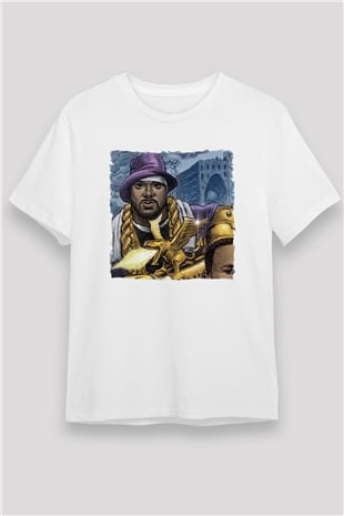 Ghostface Killah Beyaz Unisex Tişört T-Shirt - TişörtFabrikası
