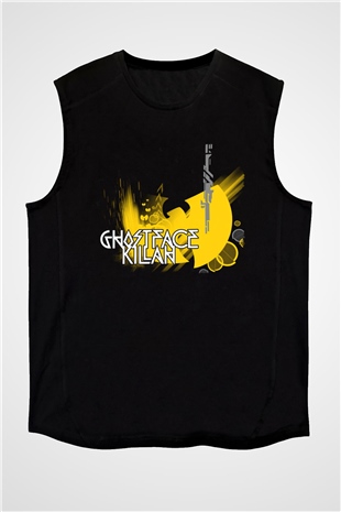 Ghostface Killah Siyah Unisex Kolsuz Tişört