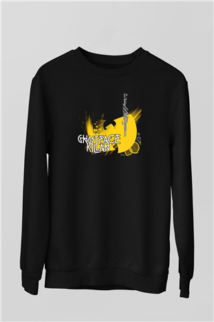 Ghostface Killah Siyah Unisex Sweatshirt