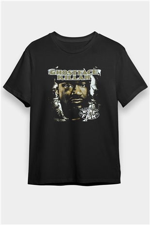 Ghostface Killah Siyah Unisex Tişört T-Shirt - TişörtFabrikası