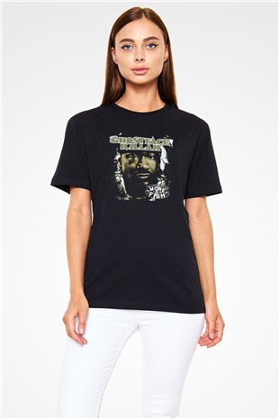 Ghostface Killah Siyah Unisex Tişört T-Shirt - TişörtFabrikası