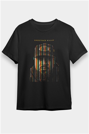 Ghostface Killah Siyah Unisex Tişört T-Shirt - TişörtFabrikası