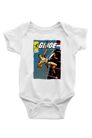 GI JOE Beyaz Bebek Body - Zıbın