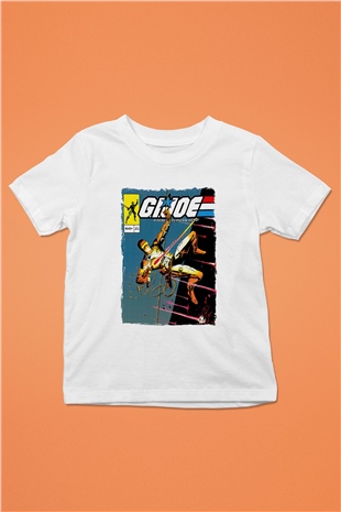 GI JOE Beyaz Unisex  Çocuk Tişört