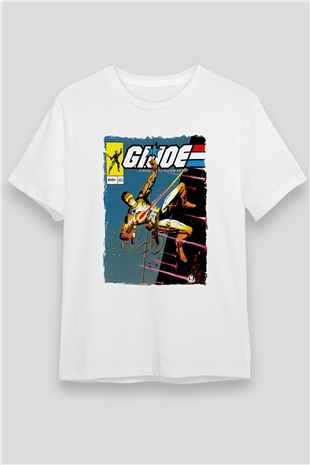 GI JOE Beyaz Unisex Tişört