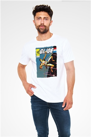GI JOE Beyaz Unisex Tişört