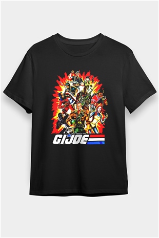 GI JOE Siyah Unisex Tişört