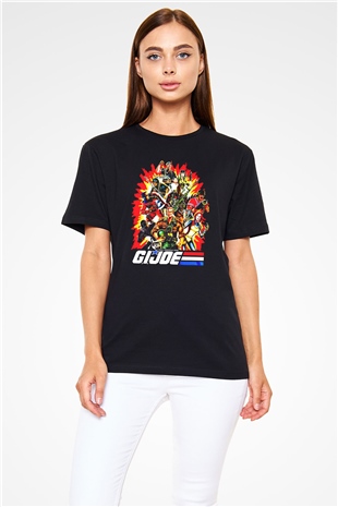 GI JOE Siyah Unisex Tişört