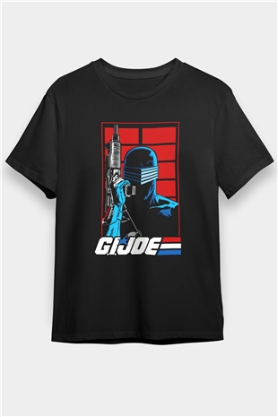GI JOE Siyah Unisex Tişört